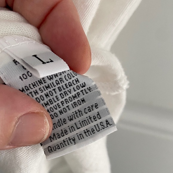 White Sleeveless Poison shirt with Yellow and Green cat eye Design - Picture 5 of 5